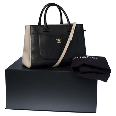 chanel neo executive tote beige|Chanel handbags.